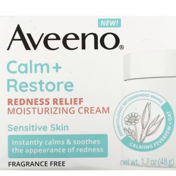 Calm + Restore Redness Relief Moisturizing Cream Sensitive Skin Fragrance Free - Picture 5 of 9